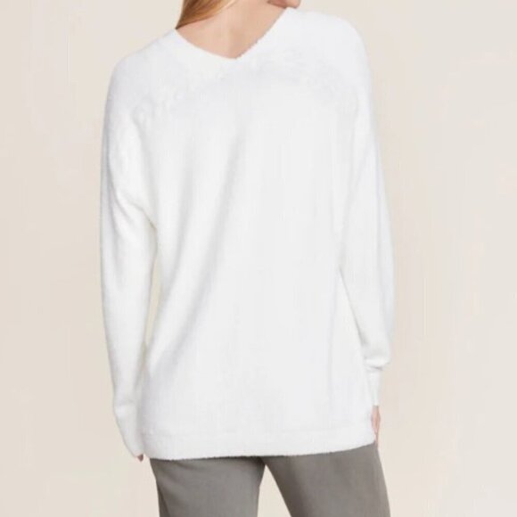 NWT - CozyChic Lite® Cable Button Cardigan - Pearl - Size: Large - 10/12 - Picture 5 of 5